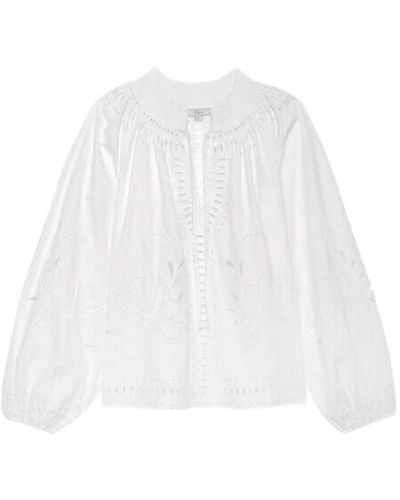 Rails Blusa lucinda - l - Blanco