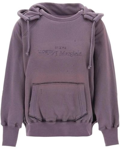 Maison Margiela Sweatshirts & hoodies > hoodies - Violet