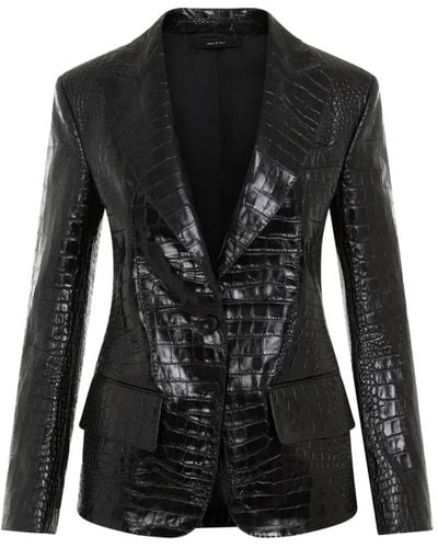 Tom Ford Jackets > blazers - Noir