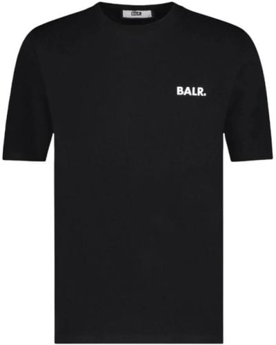 BALR Sportliches brustlogo-t-shirt - Schwarz