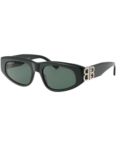 Balenciaga Stylische sonnenbrille bb0095s - Grün
