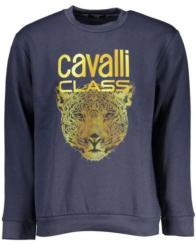 Class Roberto Cavalli Sweatshirts - Blau