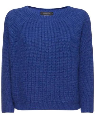 Max Mara Knitwear > round-neck knitwear - Bleu