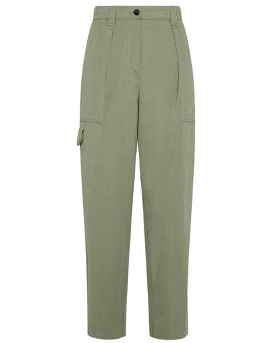 Philippe Model Pantalones de nylon estilo militar contemporáneo - Verde