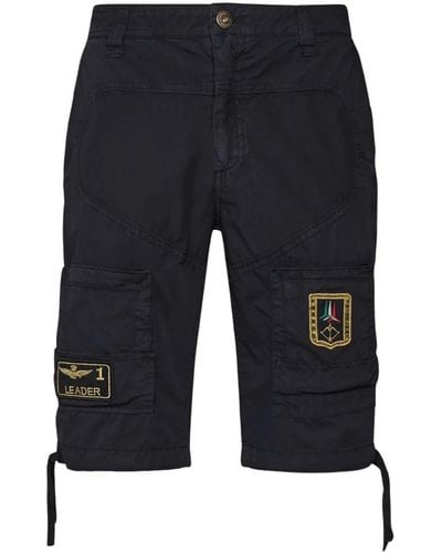 Aeronautica Militare Anti-g bermuda shorts - Blau