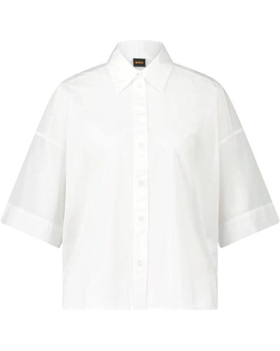 BOSS Shirts - White