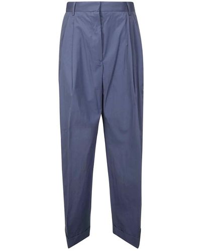 Dries Van Noten Trousers > wide trousers - Bleu