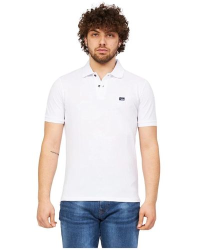 Yes-Zee Polo Shirts - White