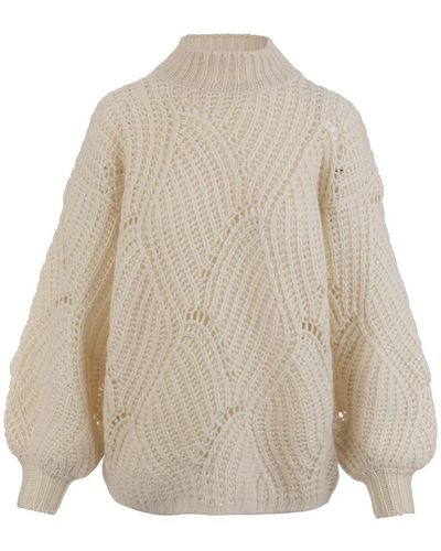 Agnona Turtlenecks - Natural