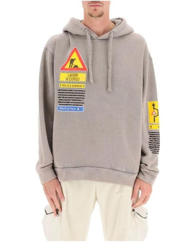 Dolce & Gabbana Sweatshirts & hoodies > hoodies - Gris
