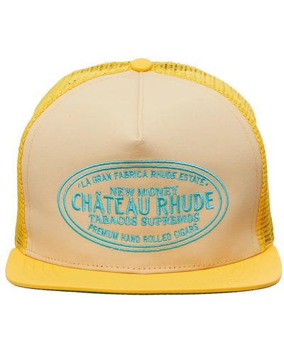 Rhude Accessories > hats > caps - Jaune