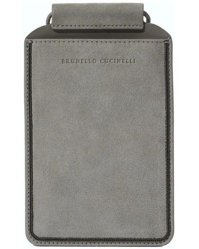 Brunello Cucinelli Wallets & Cardholders - Grey