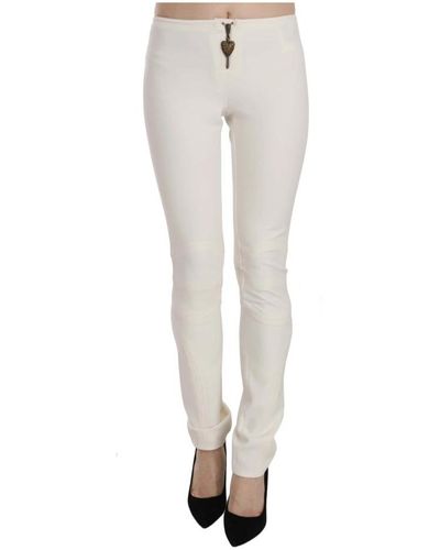 Just Cavalli Skinny Pants - White