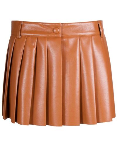 Jucca Short Skirts - Brown