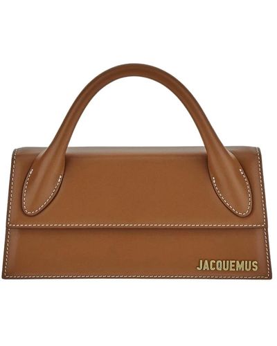 Jacquemus Lange handtasche aus leder - Braun