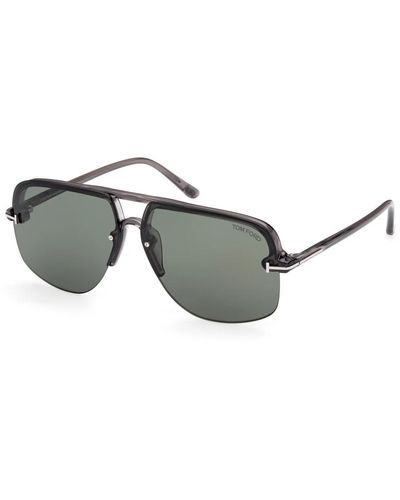 Tom Ford Stylische sonnenbrille hugo-02 in 20n - Grau