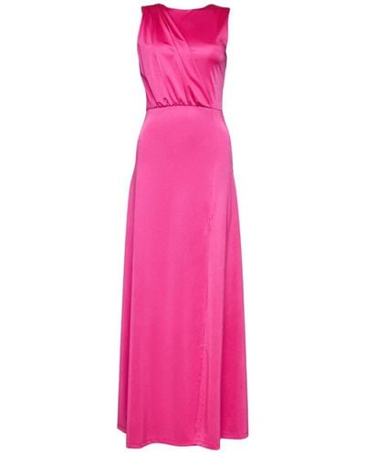 Silvian Heach Maxi Dresses - Pink