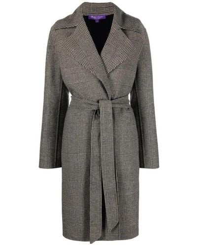 Ralph Lauren Belted Coats - Grey