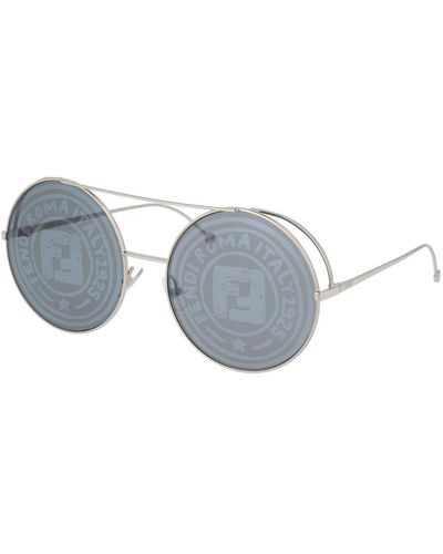 Fendi Stylische sonnenbrille ff 0285/s - Grau