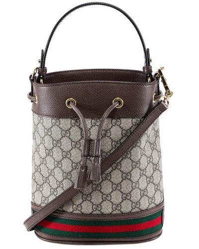 Gucci Beige bucket bag & backpack - Schwarz