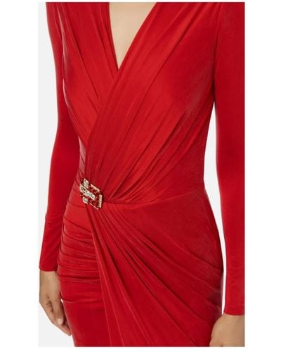 Elisabetta Franchi Party Dresses - Red