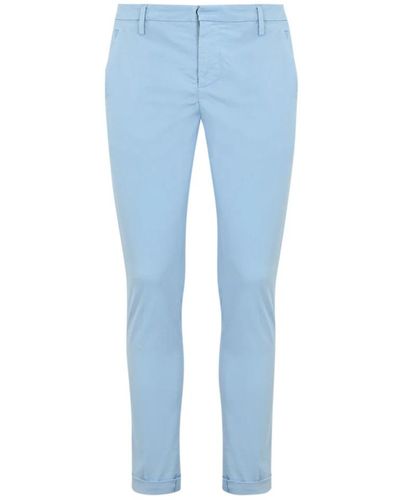 Dondup Slim-Fit Pants - Blue