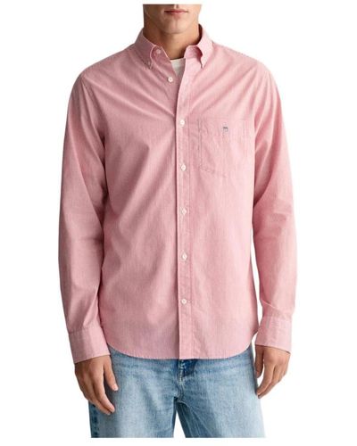 GANT Casual Shirts - Red