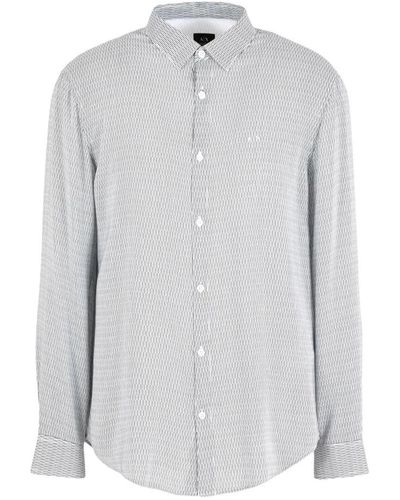 Armani Exchange Casual shirts - Grau