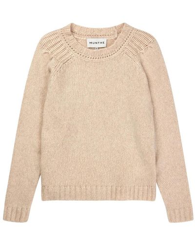Munthe Knitwear > round-neck knitwear - Neutre