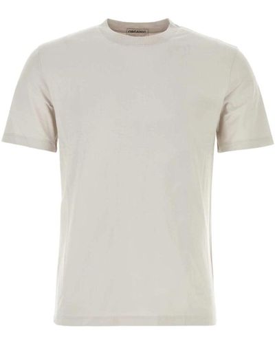 Maison Margiela Buntes baumwoll-t-shirt-set,t-shirts - Grau
