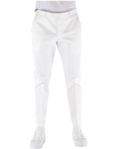 PT Torino Suit Trousers - White