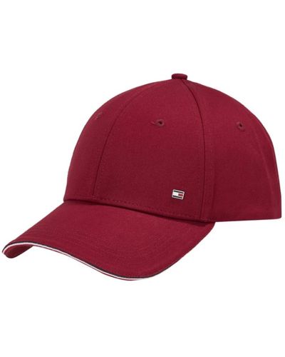Tommy Hilfiger Corporate cappelli rossi - Rosso