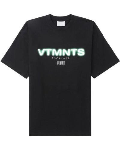 VTMNTS T-Shirts - Black