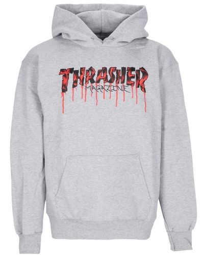 Thrasher Hoodies - Grau