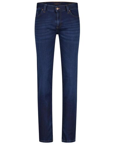ALBERTO Slim-Fit Jeans - Blue