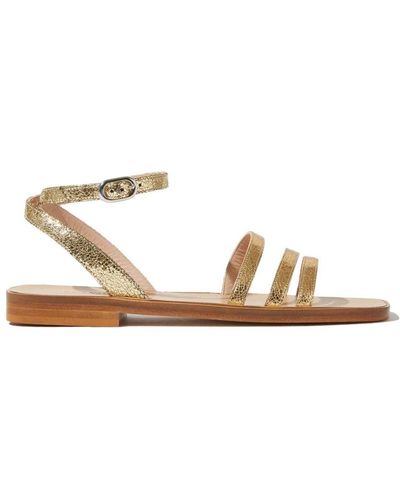 SCAROSSO Sarah sandals - Metallizzato