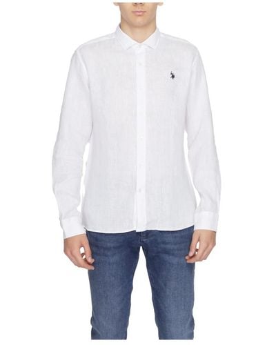 U.S. POLO ASSN. Shirts > casual shirts - Blanc