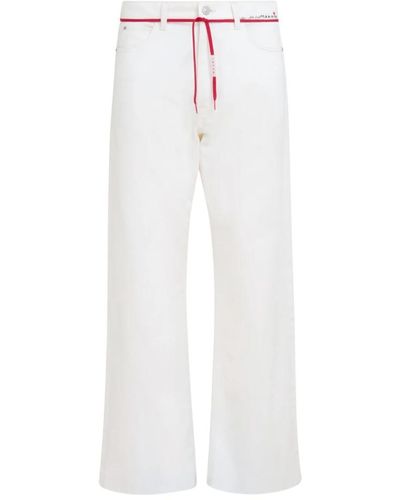 Marni Trousers > straight trousers - Blanc