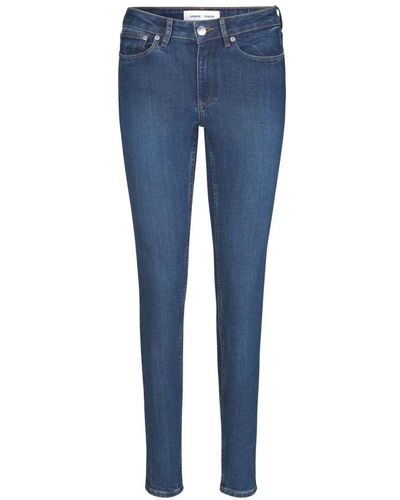 Samsøe & Samsøe Jeans skinny - Bleu