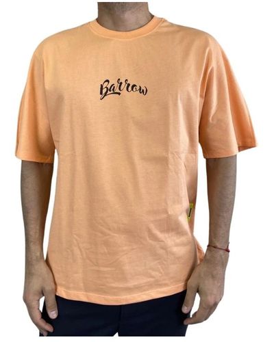 Barrow Tops > t-shirts - Orange