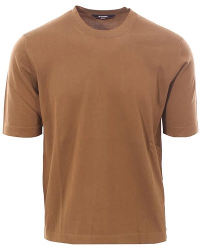 K-Way T-Shirts - Brown