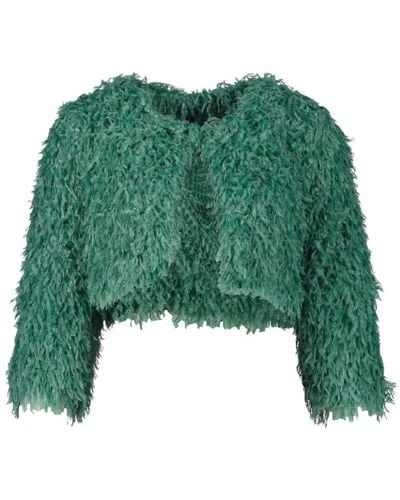 Rinascimento Faux Fur & Shearling Jackets - Green