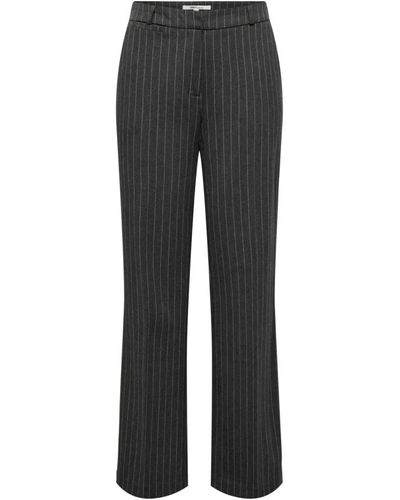 ONLY Pantalones rayas verticales colección otoño/invierno - Gris