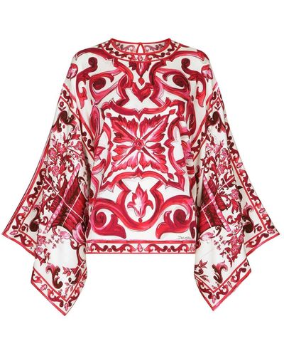 Dolce & Gabbana Blouses - Red