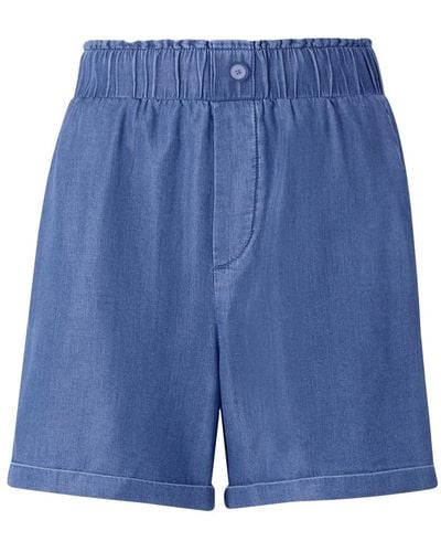 Rich & Royal Shorts de mezclilla azul para mujer