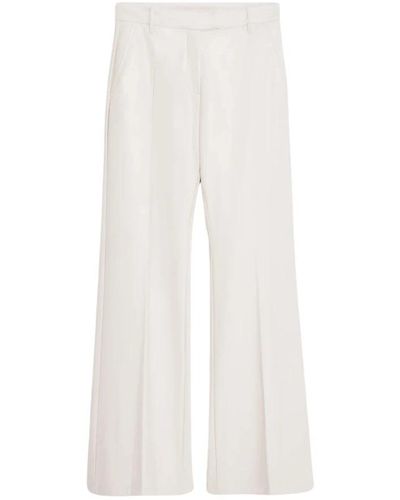 Stand Studio Wide Trousers - White