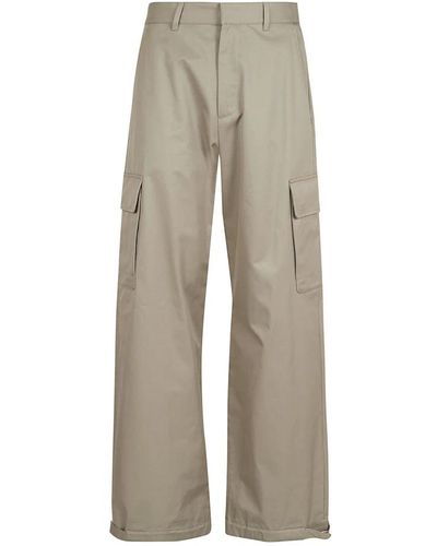 Off-White c/o Virgil Abloh Wide Trousers - Grey