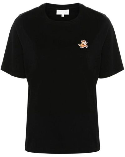 Maison Kitsuné T-shirts - Negro