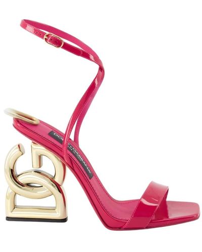 Dolce & Gabbana High heel sandalen keira linie - Pink