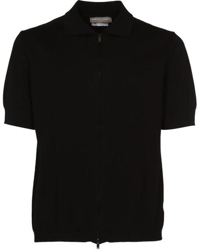 Daniele Fiesoli Polo Shirts - Black